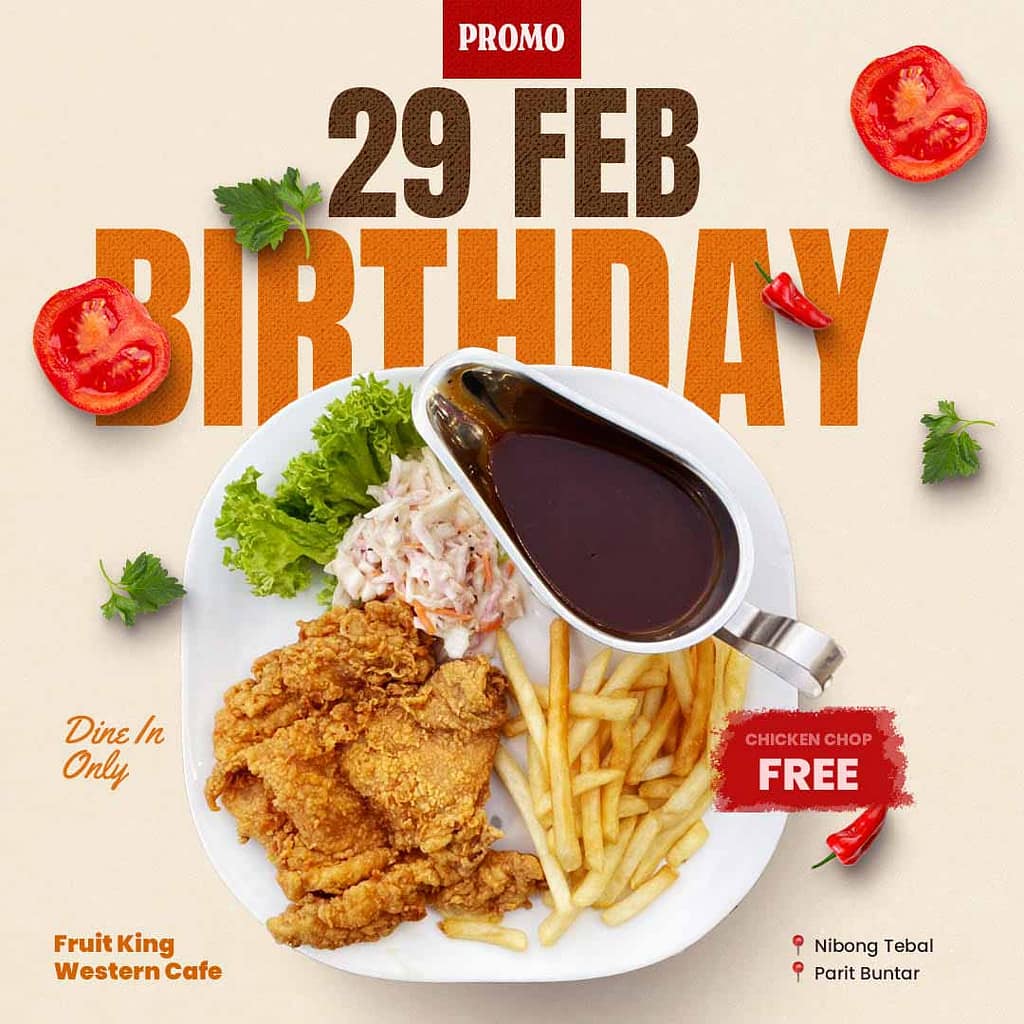 Social Media Marketing for Fruit King Western Cafe
